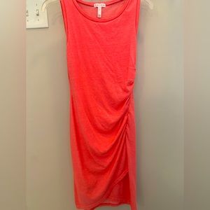 Leith ruched wrap dress